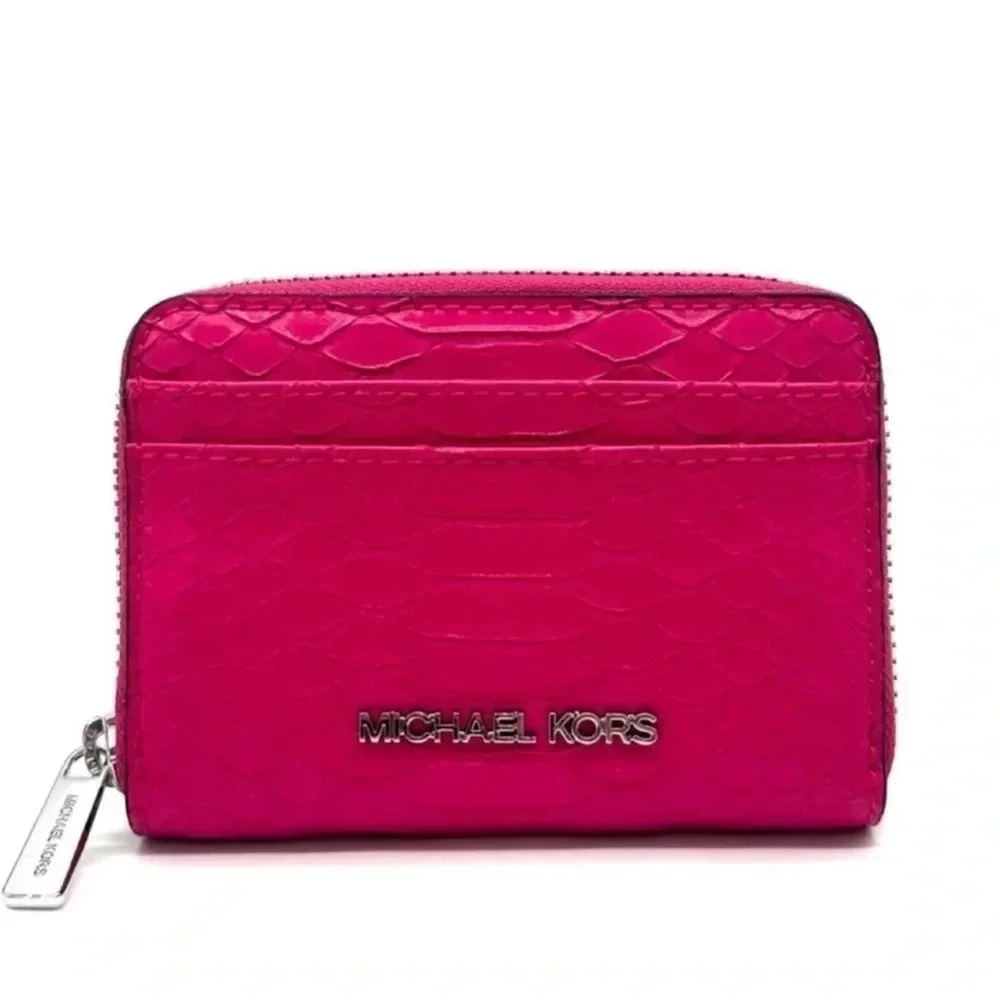 Michael Kors Medium ZA Card Case Wallet
Electric Pink Multi - Picture 3 of 9
